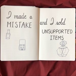 ONLY Supported Items from now on